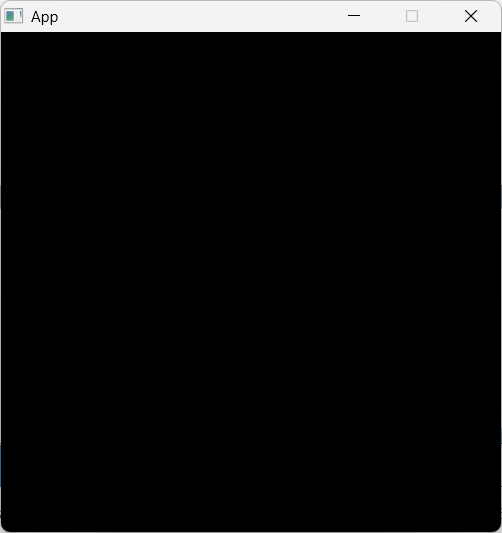 Рисунок 1. Пустое окно, созданное библиотекой SDL3